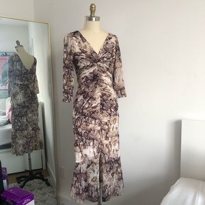 Sexy snake print dress